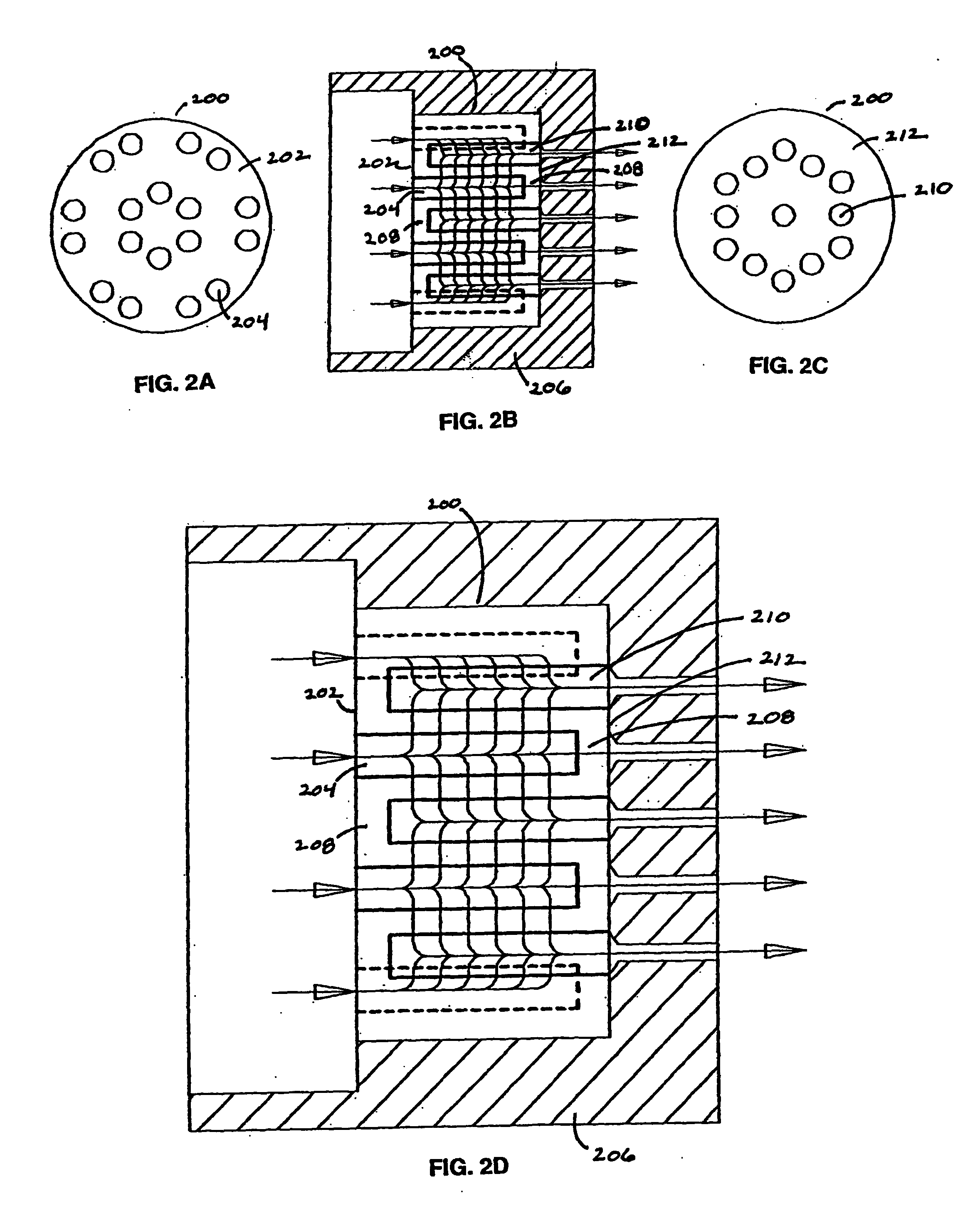 Method of making extended area filter