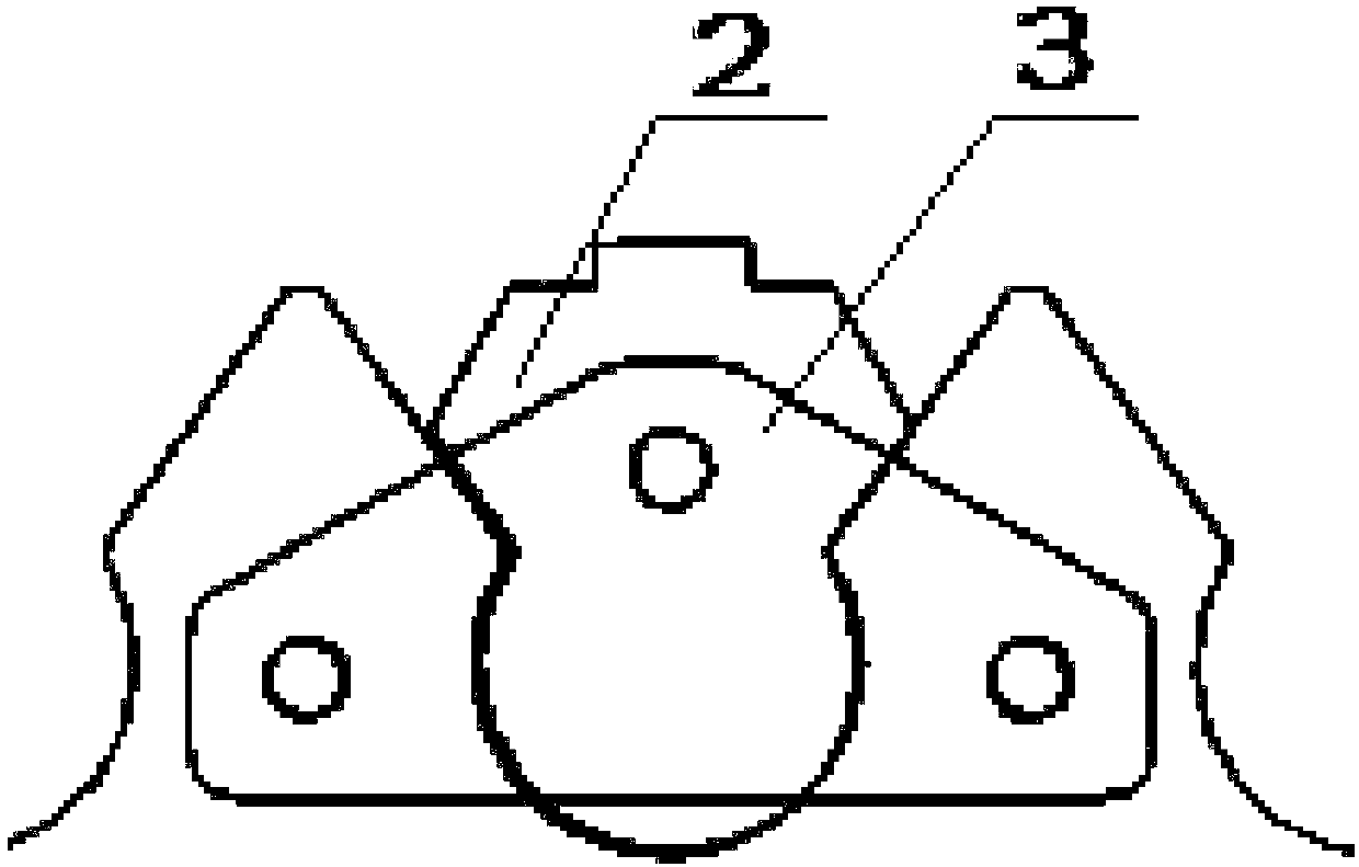 Process method of laser cutting thin plate sector of generator with full-scale high-precision positioning