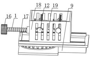 Orthopaedic removed waste gypsum refining treatment device