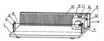 Circular polarization string standing wave demonstration instrument