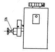 Circular polarization string standing wave demonstration instrument