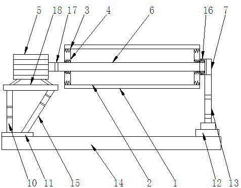 Belt conveyor capable of automatically adjusting height