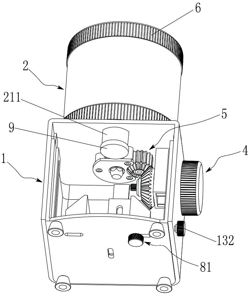 Quantitative access device for powdery objects