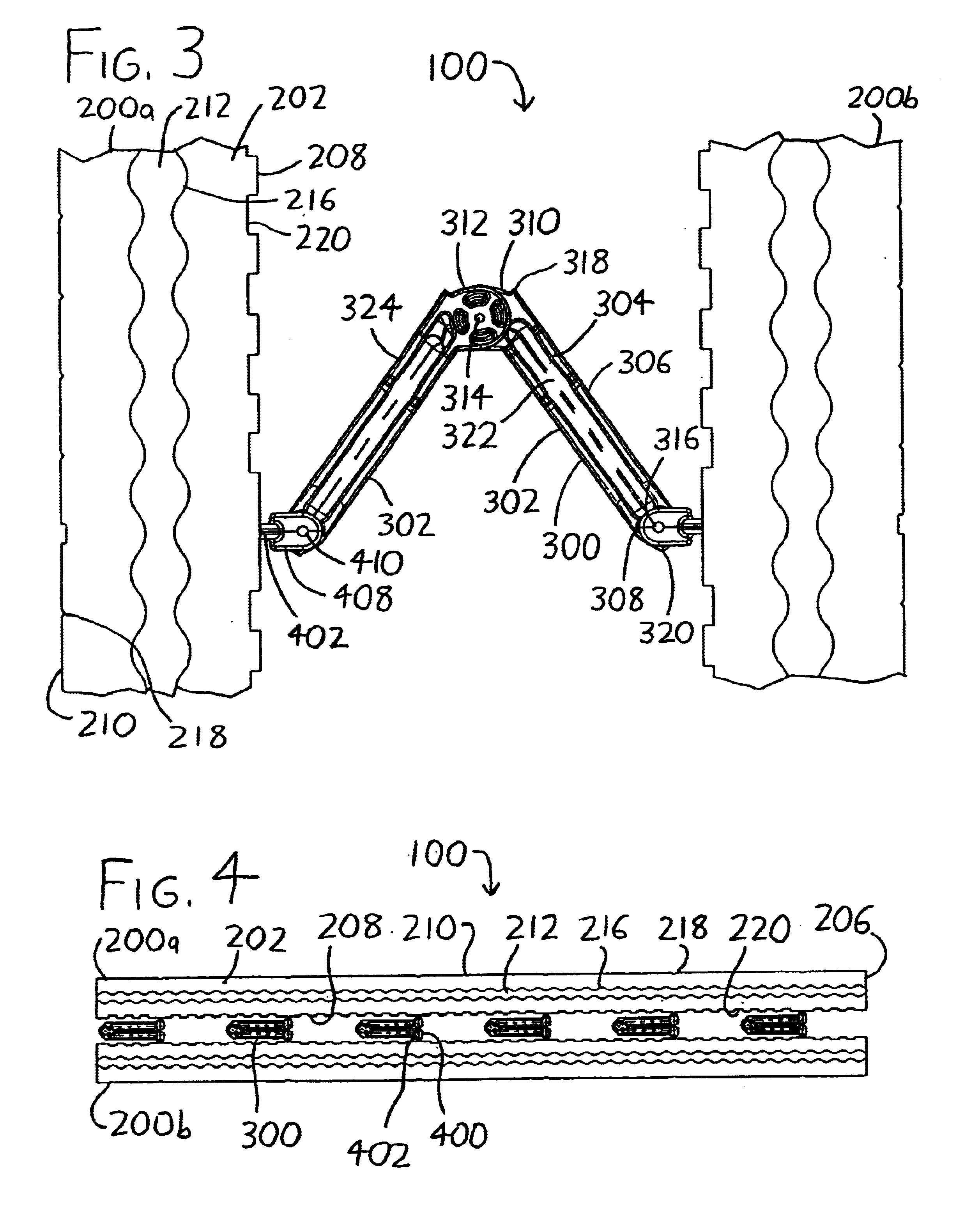 Collapsible concrete forms