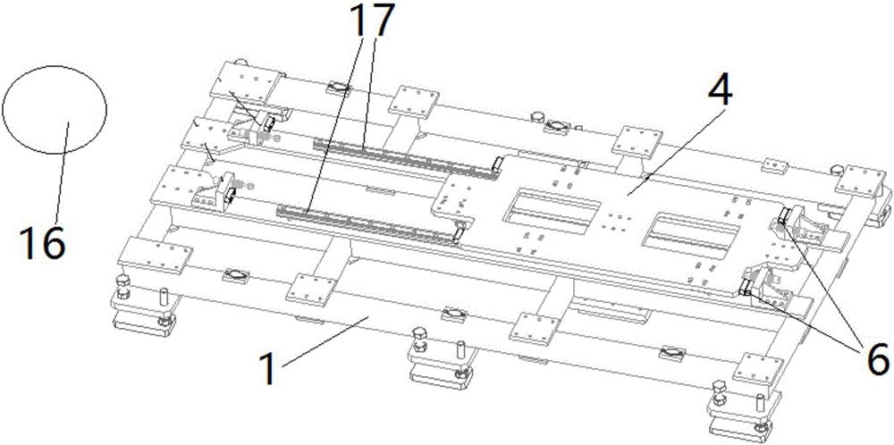 Automobile metal plate stepping conveying device