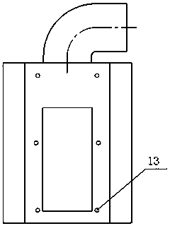 Air filter for heavy duty vehicles with air flow characteristics