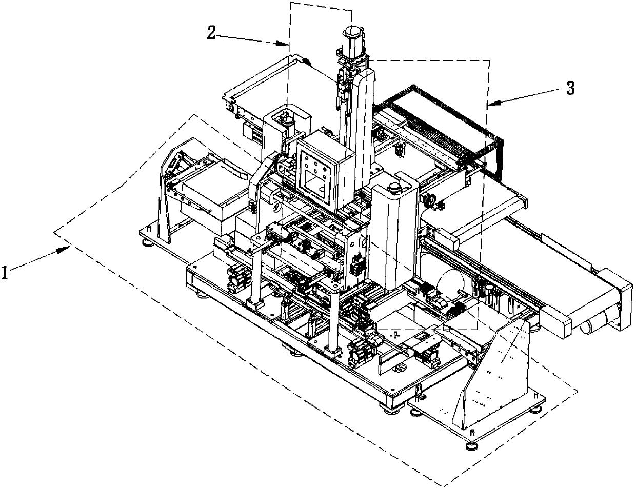 Paper box forming machine capable of performing deep box wrapping