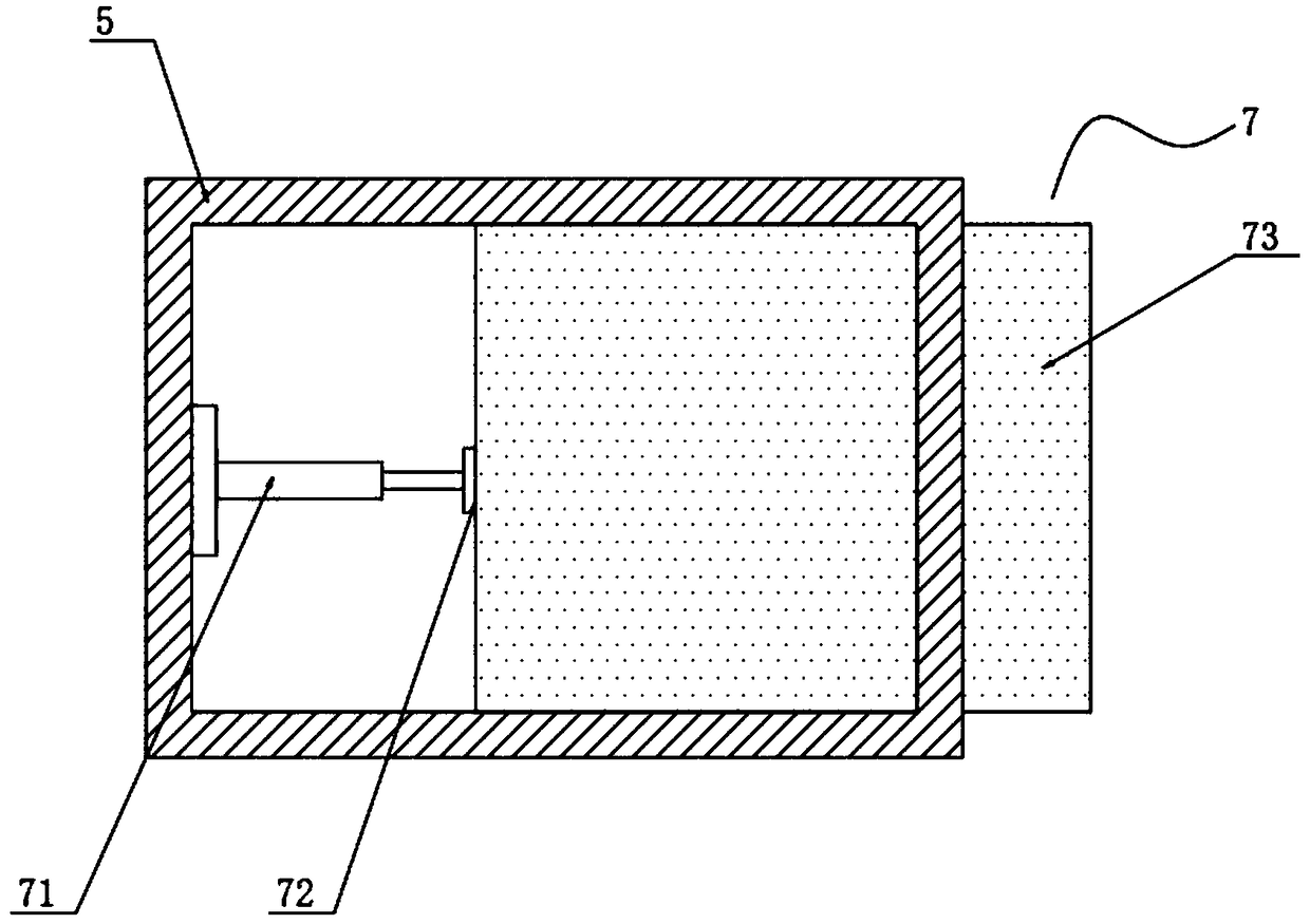 Lifting device for mining with high stability