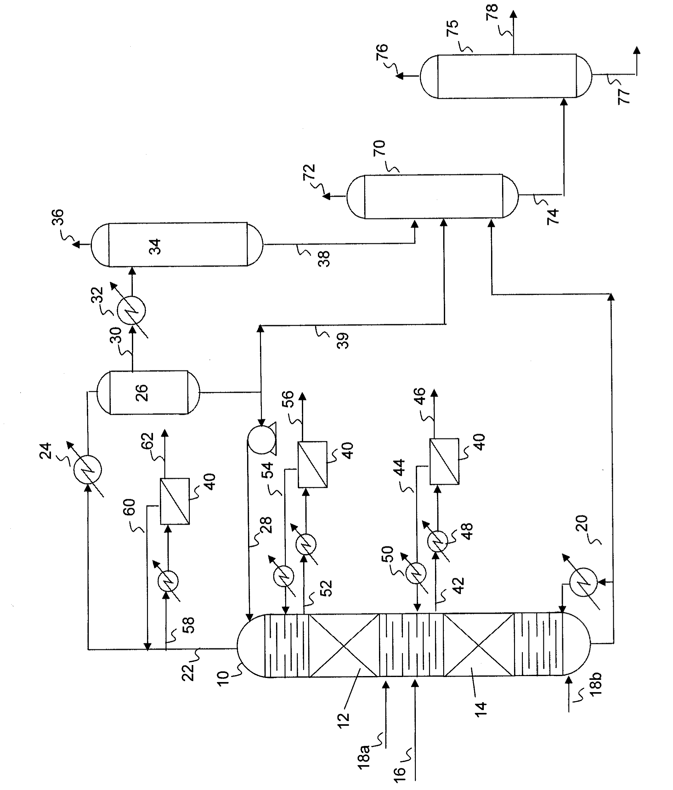 Gasoline hydrodesulfurization and membrane unit to reduce mercaptan type sulfur