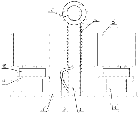 Spraying method for automobile spare part