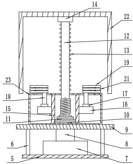 Spraying method for automobile spare part