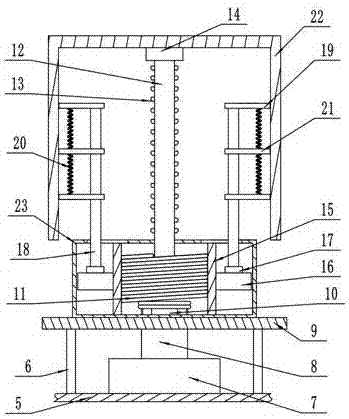 Spraying method for automobile spare part