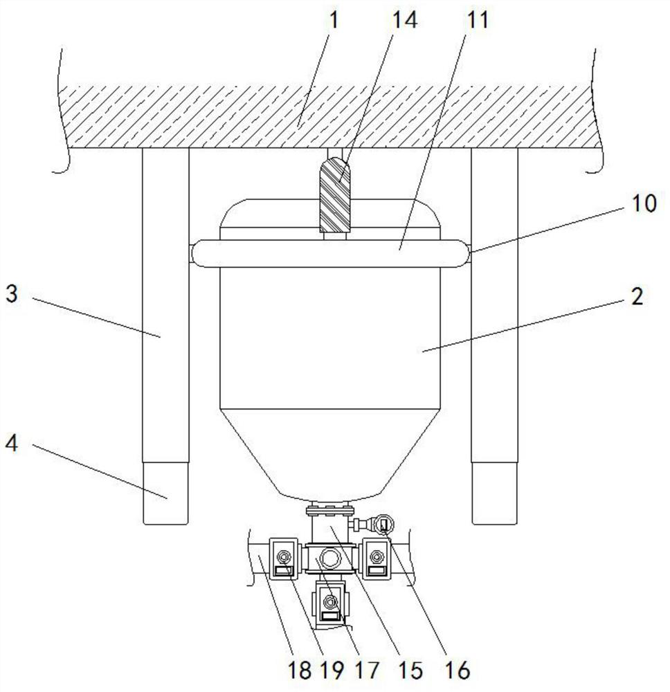 Automatic dehydropregnenolone acetate extraction device