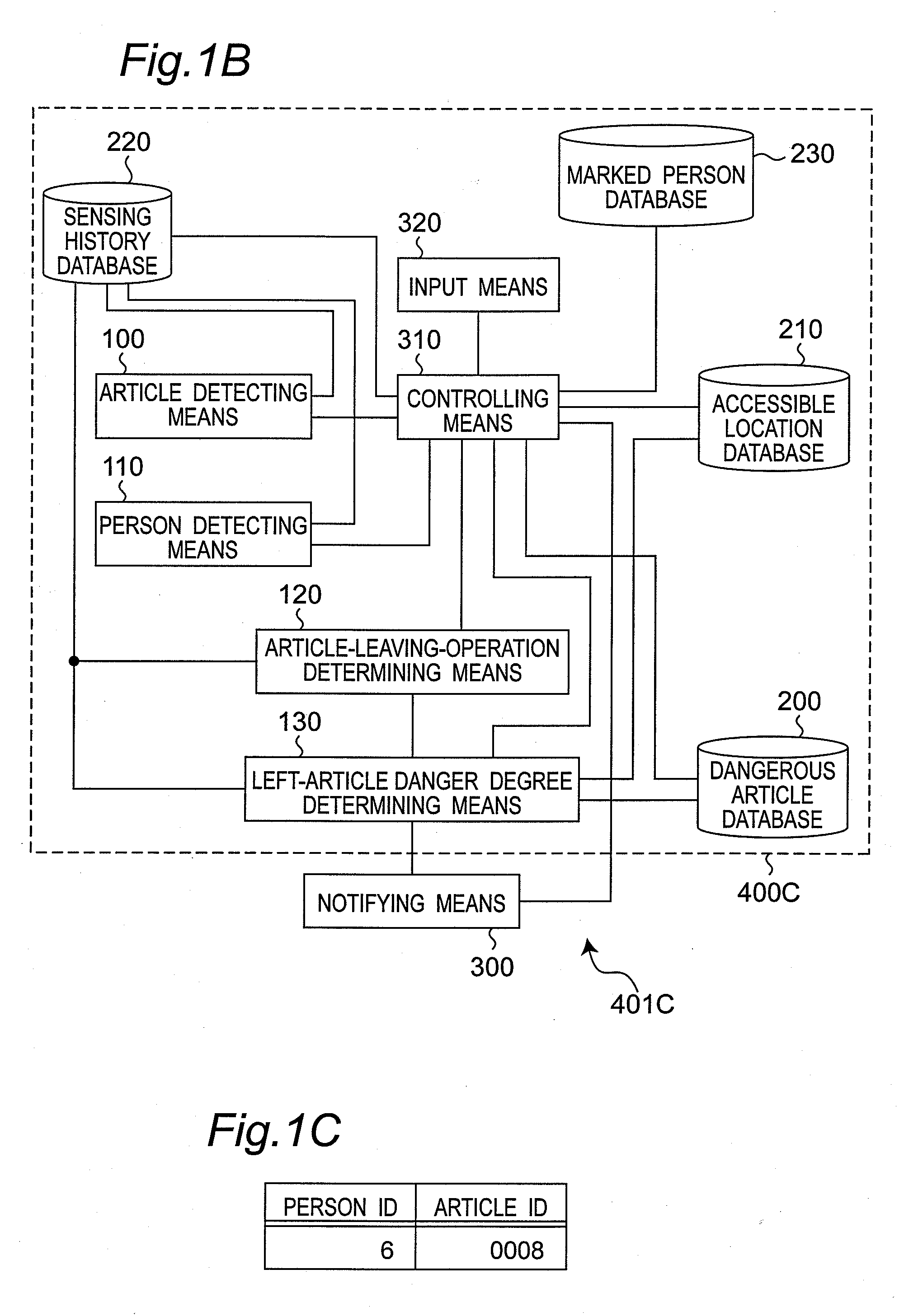 Danger determining device, danger determining method, danger notifying device, and danger determining program