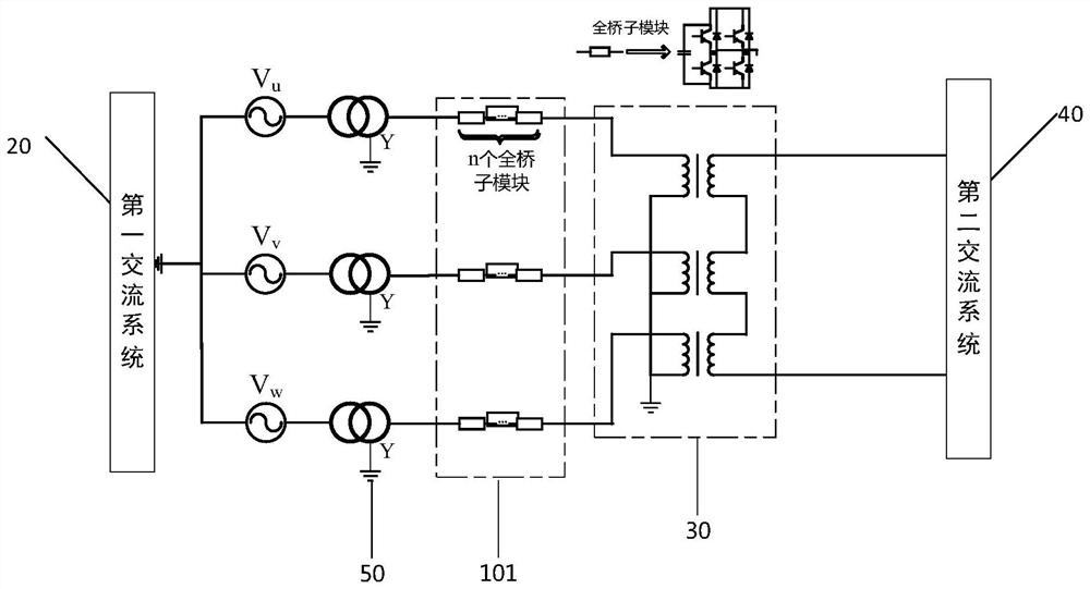 Alternating current power transmission system