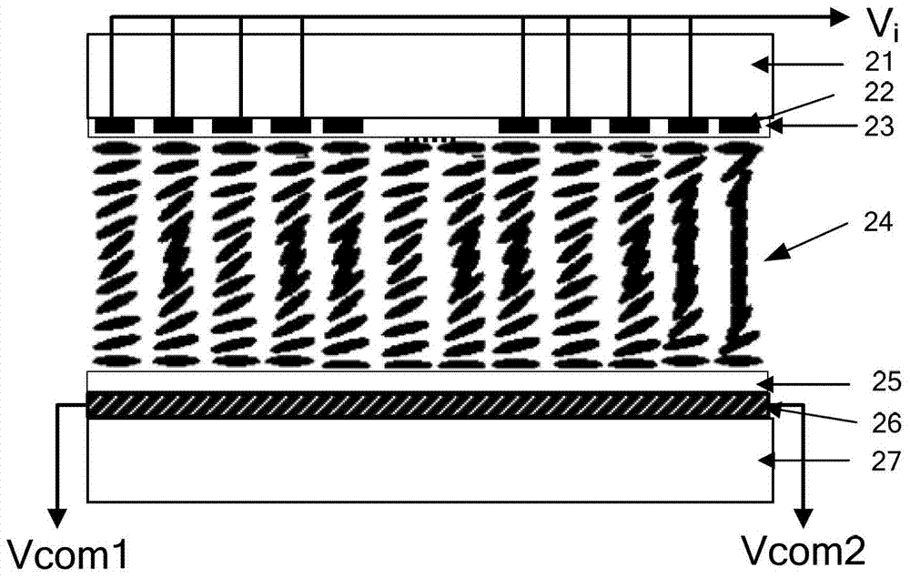 Liquid crystal optics phased-array antenna implementation method