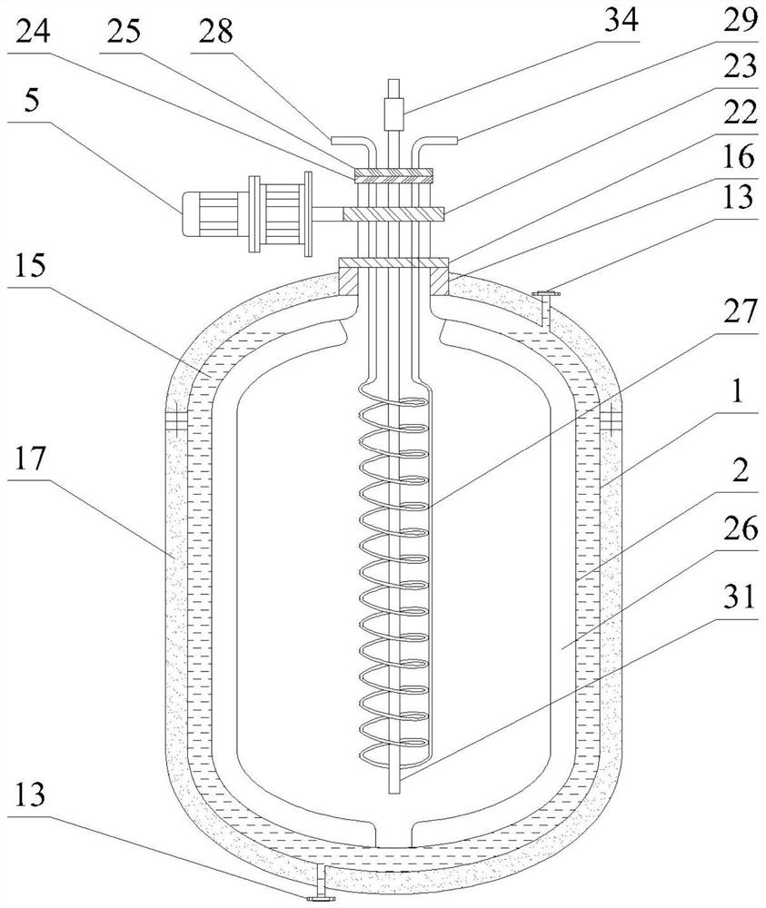 Device and method for spinning crystallization of nervonic acid grease