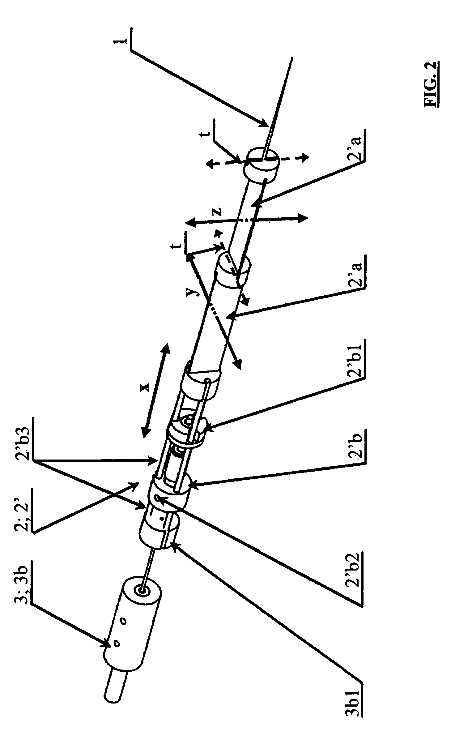 Micromanipulator including piezoelectric benders