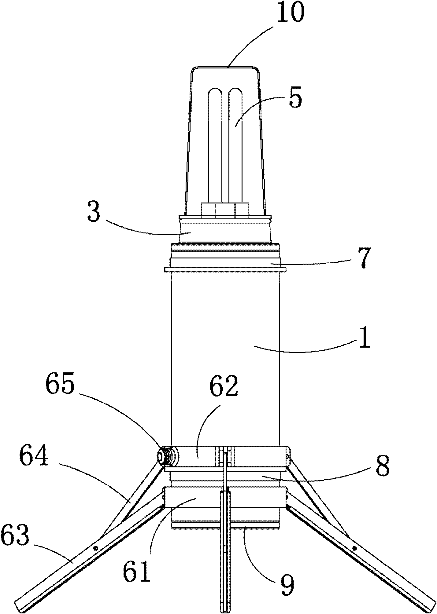 Portable mobile lamp