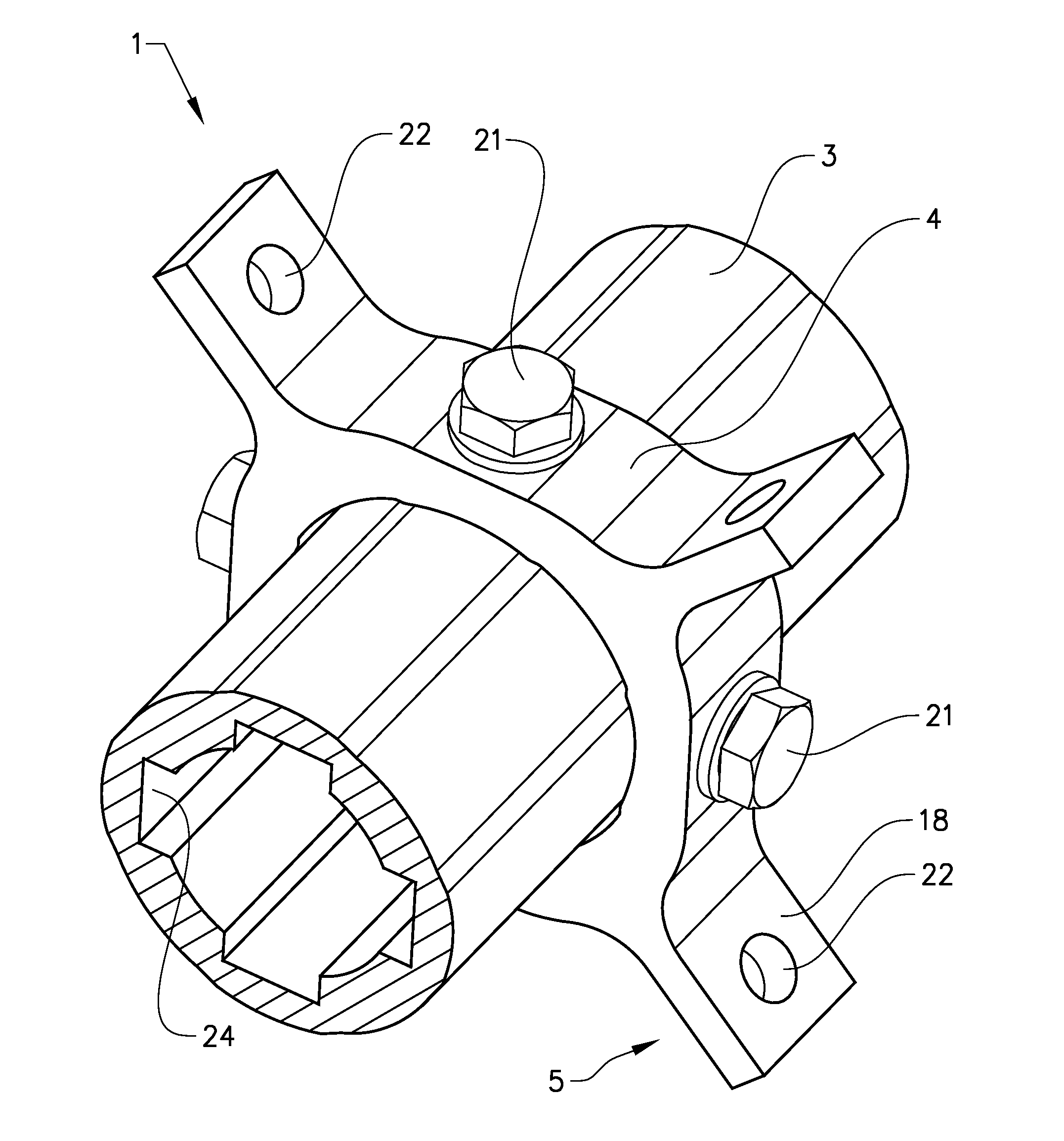 Coupling arrangement