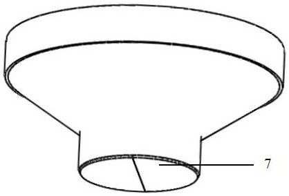 Oil shale particle crushing device based on ultrasonic waves