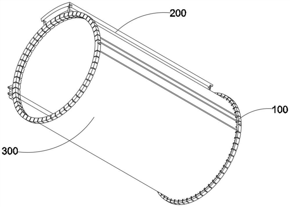 Surgical wound recovery nursing device for general surgery department