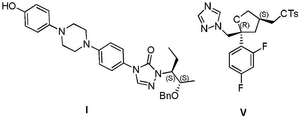 Preparation and separation purification methods of drug intermediate