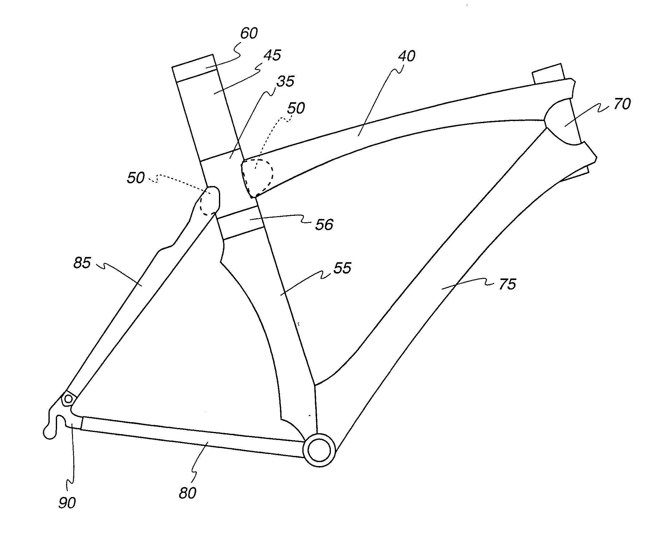 Customizable carbon frames for bicycle or other vehicles