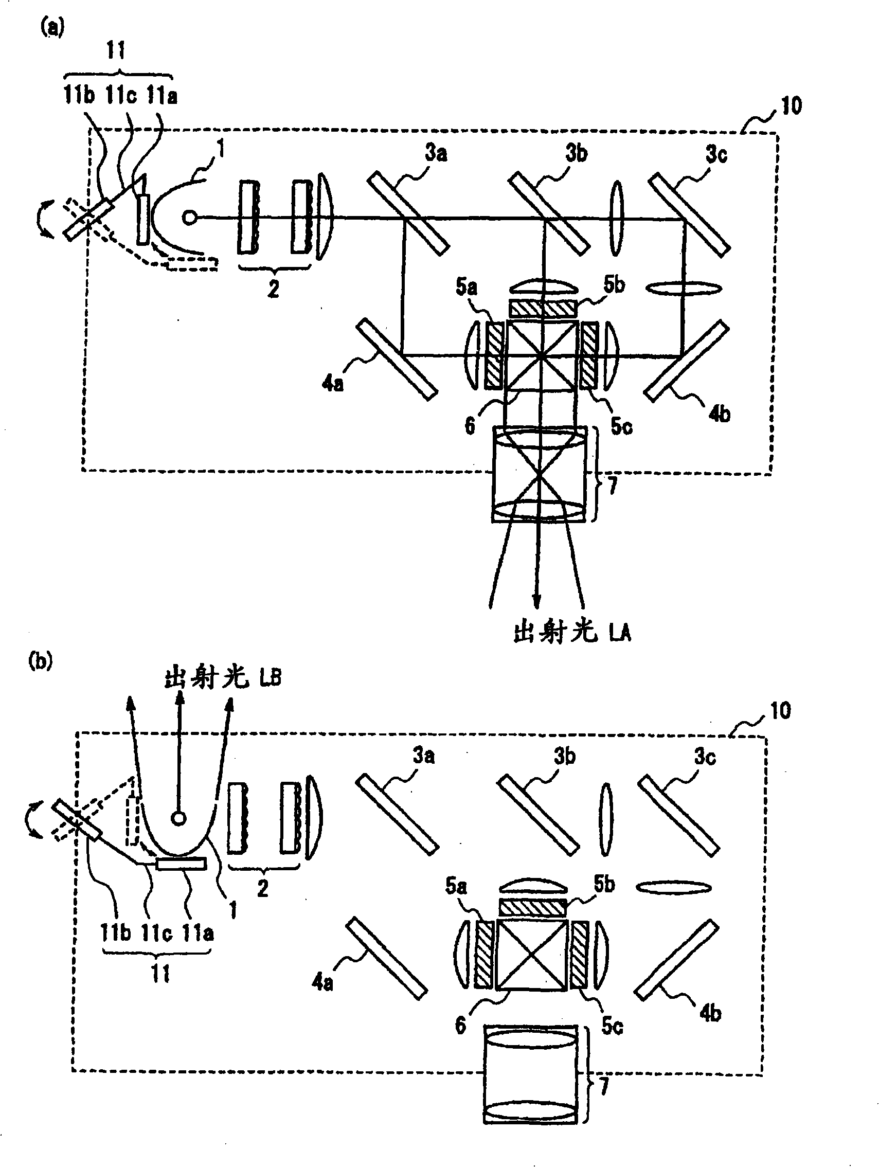 Two-dimensional image forming device