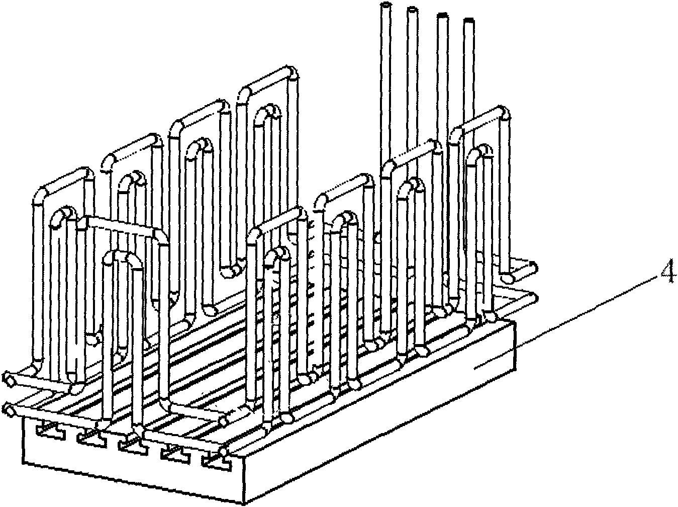 Clamping method and clamping device for irregular non-metal workpiece