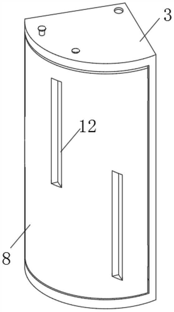 Protective device for automobile part storage