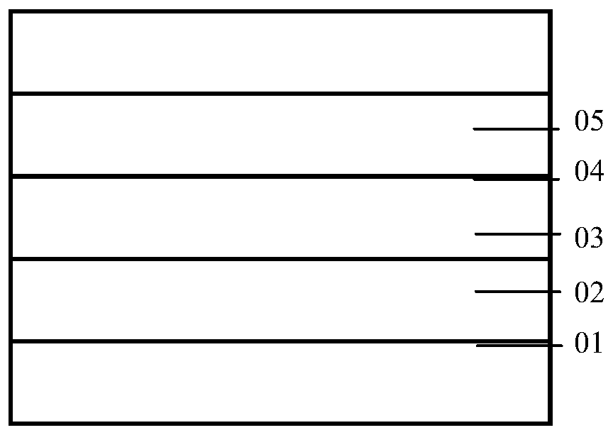 Organic solar cell made of organic-inorganic cathode modification layer material and preparation method thereof