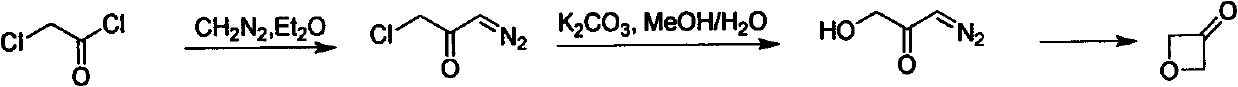 Novel method for synthesizing 3-oxetanone