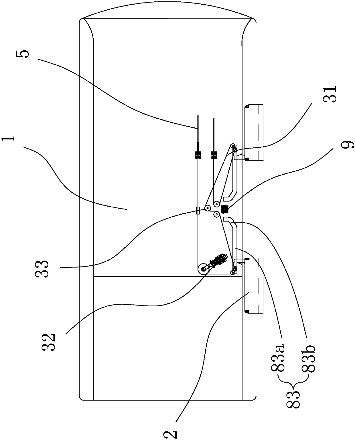 Arched automatic passenger car