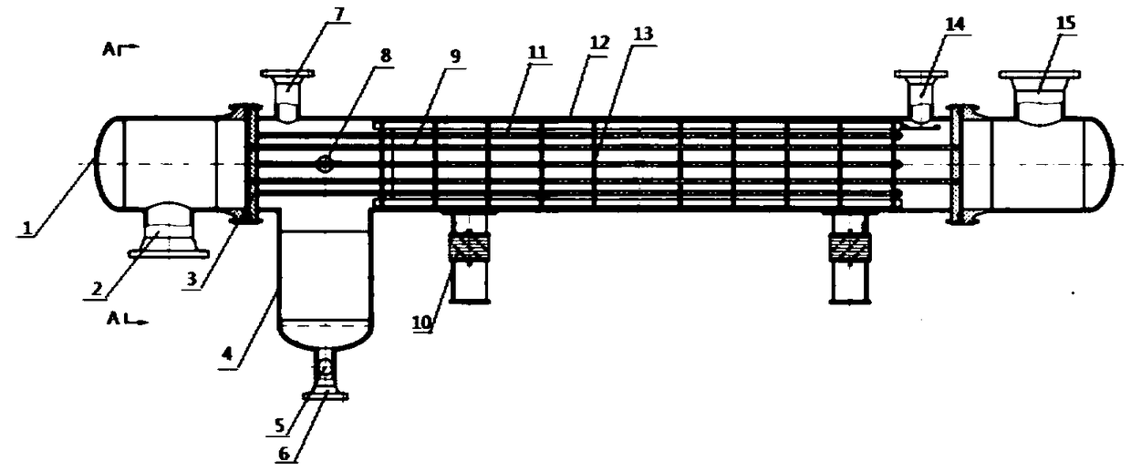 Gas ammonia recovery system and method for recovering discharged gas ammonia