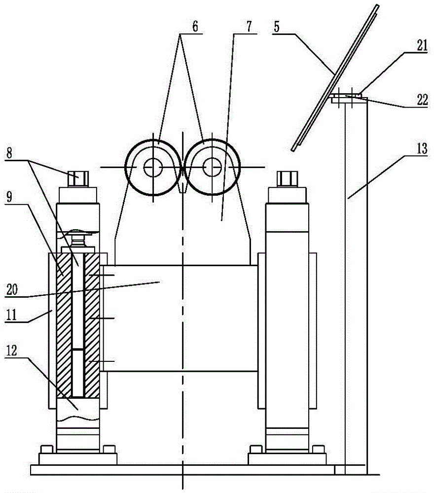 Manufacturing tool for netting machine net rolling roller and manufacturing method of net rolling roller