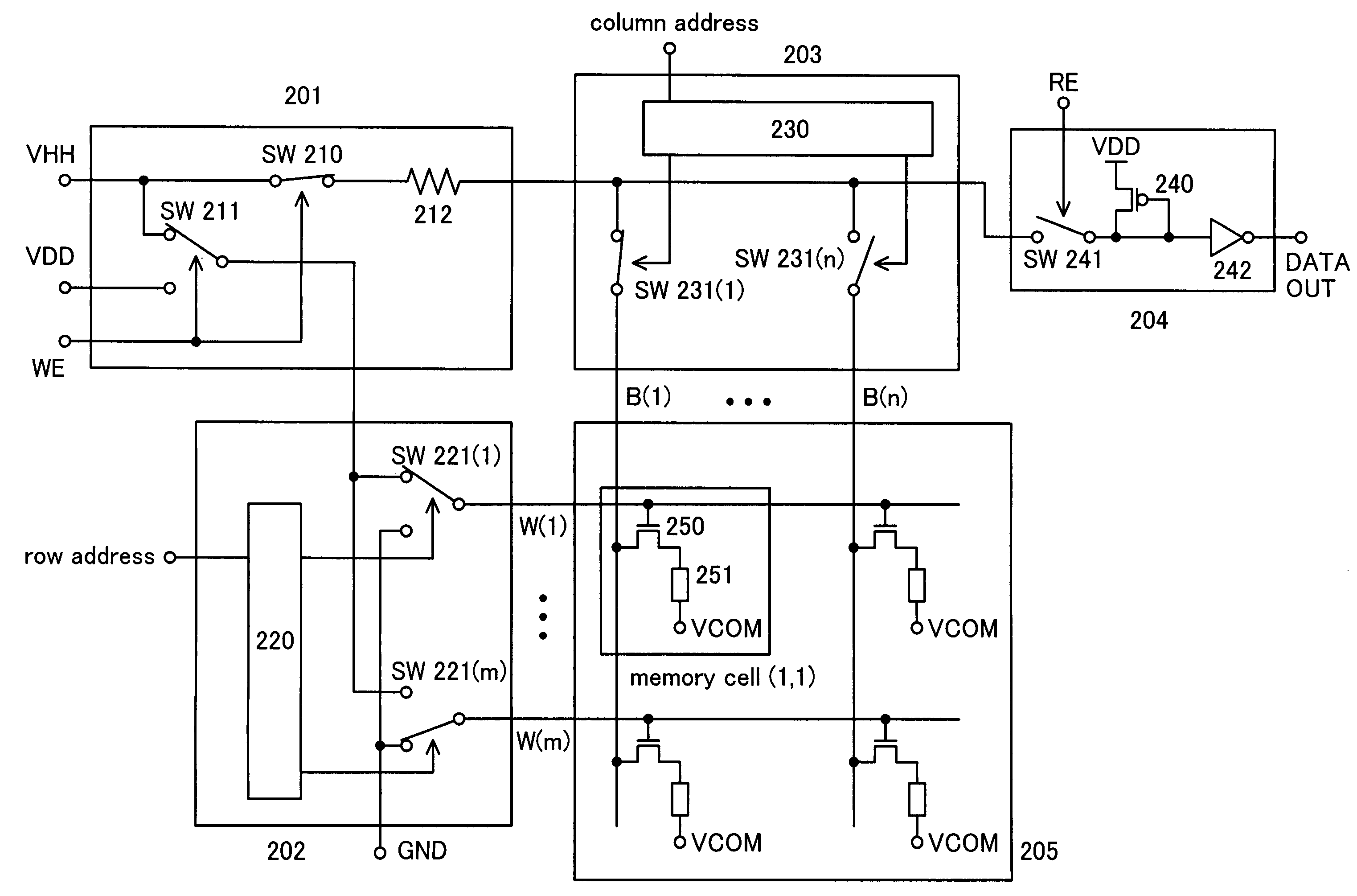 Nonvolatile memory and semiconductor device including nonvolatile memory