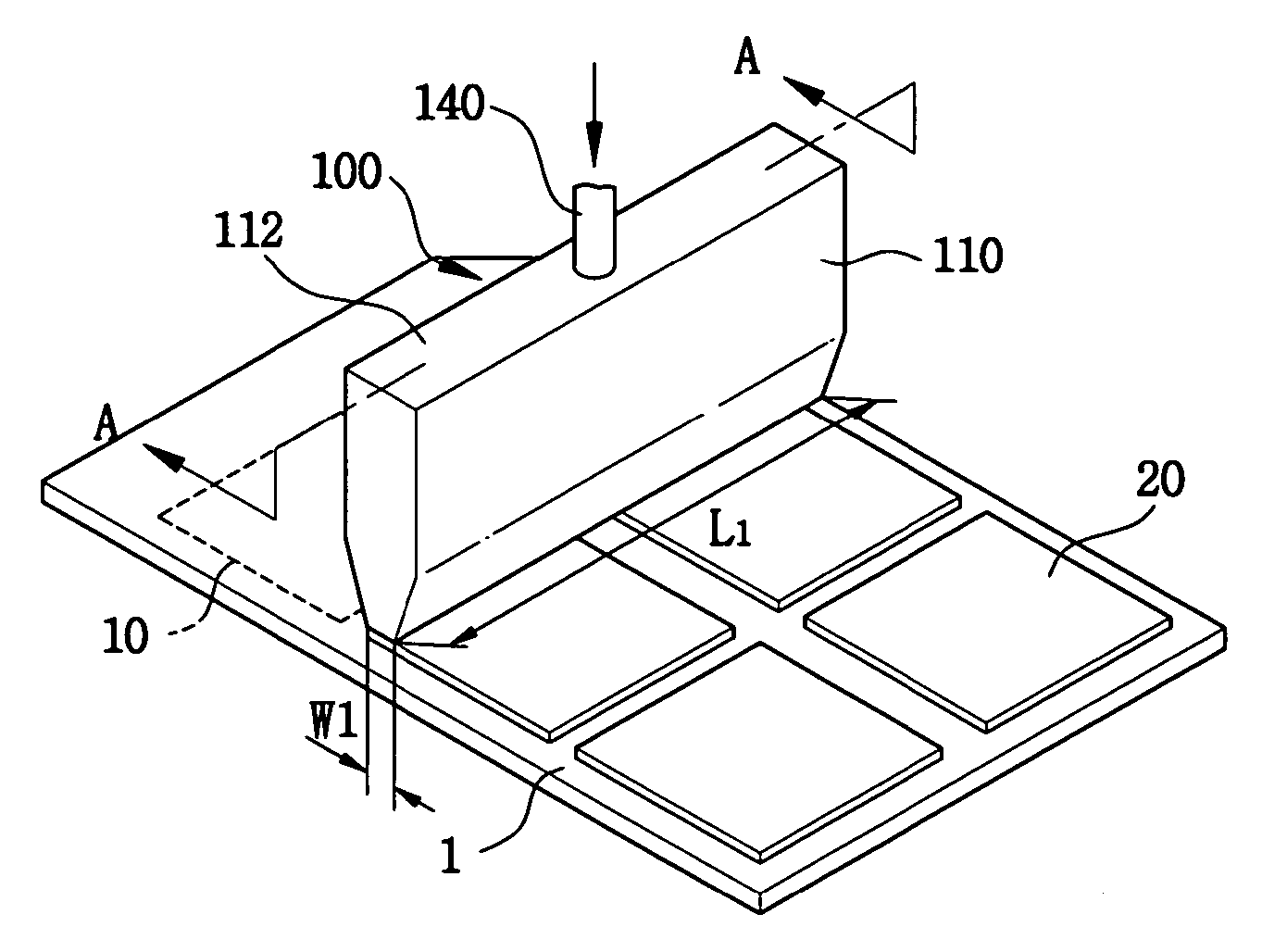 Discharging unit for discharging a photosensitive material, coater having the discharging unit, and apparatus for coating a photosensitive material having the coater