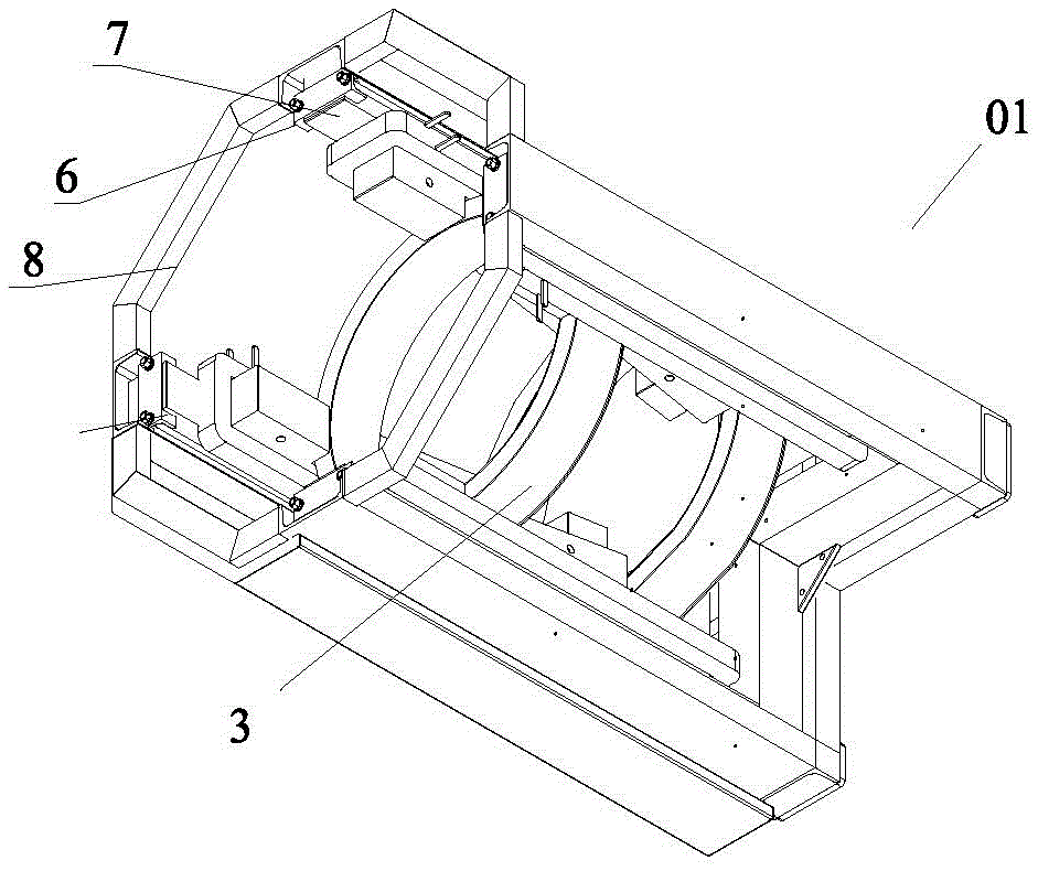 Magnetic particle flaw detector for irregular parts