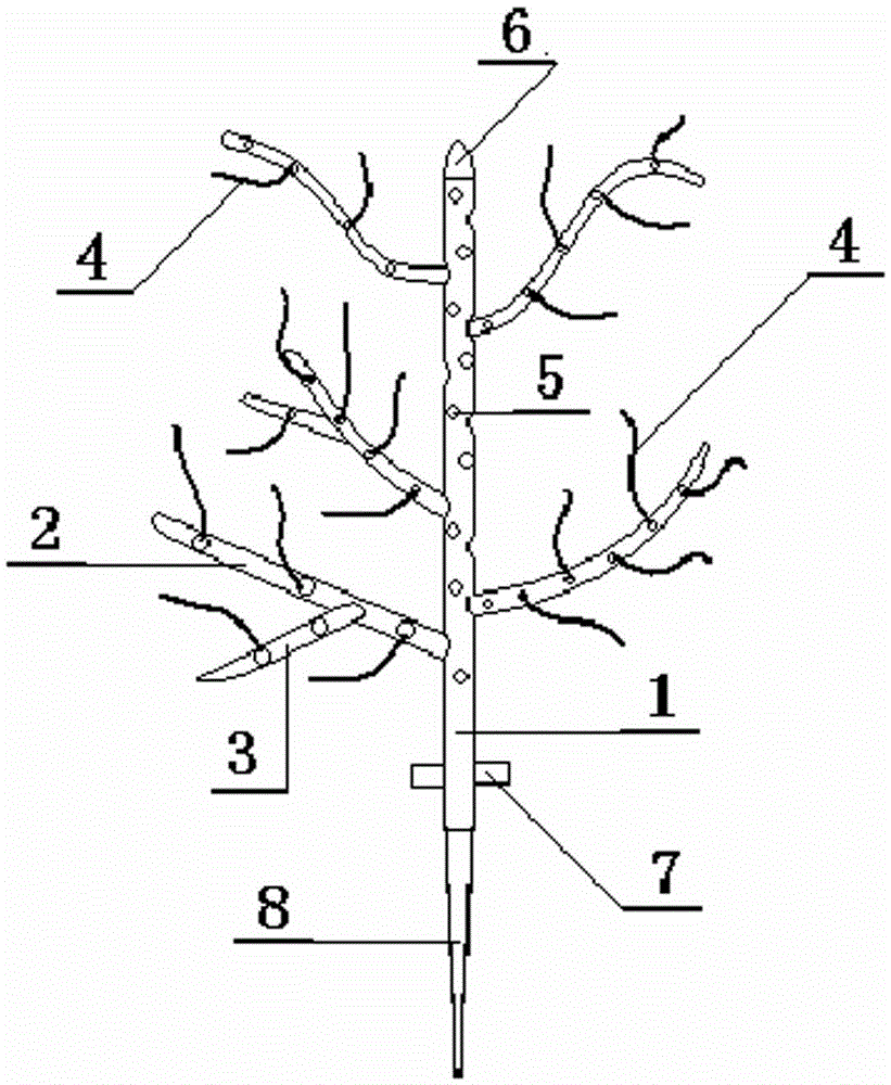 A multifunctional shaping device for horticultural bonsai modeling