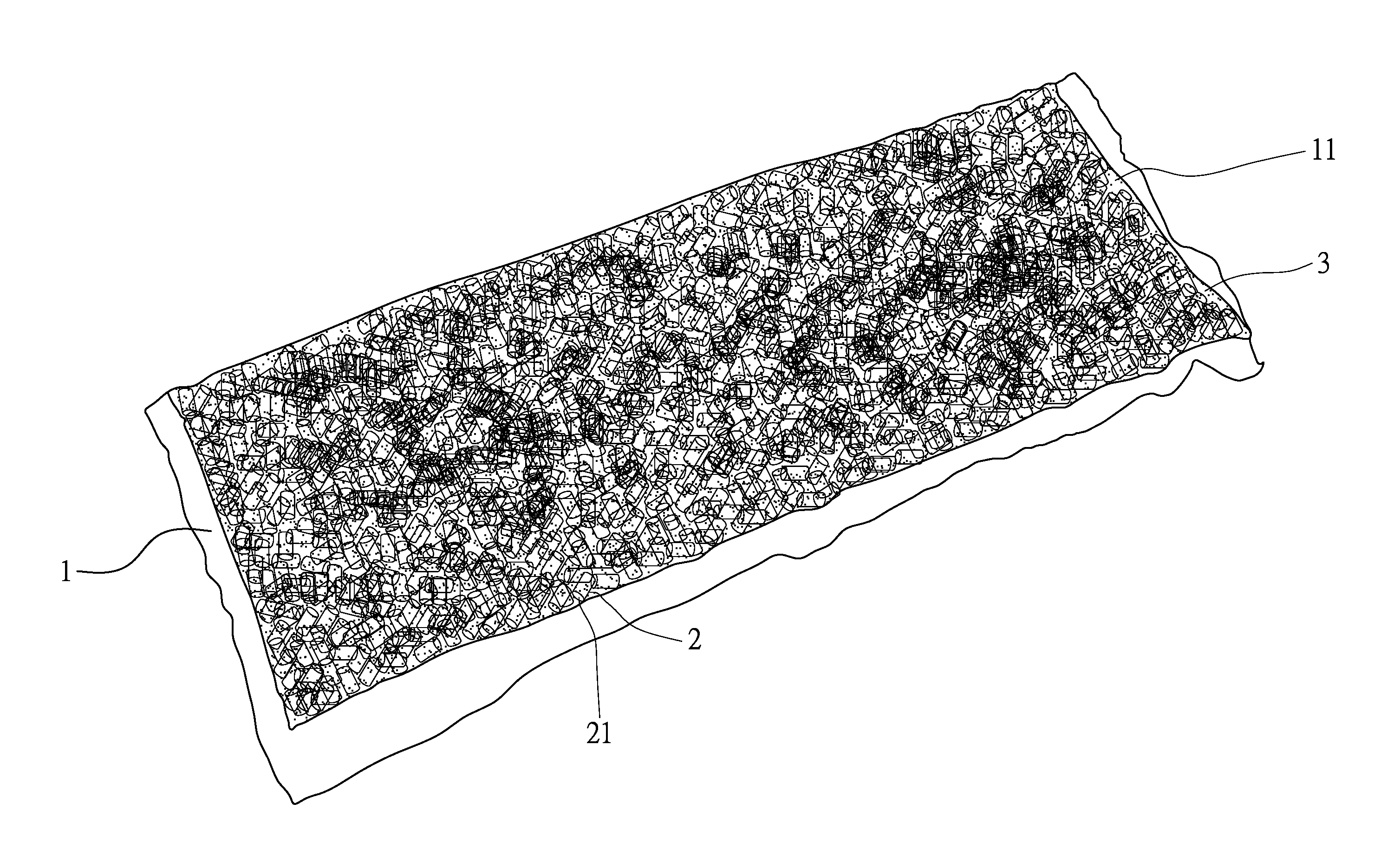 Cold and hot pack capable of being plasticized