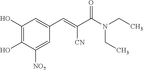 Pharmaceutical Compositions of Entacapone, Levodopa and Carbidopa with Improved Bioavailability