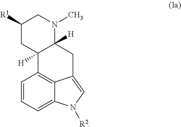 Ergoline derivatives as dopamine receptor modulators