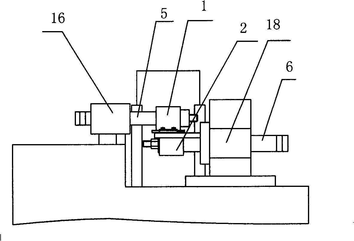 Enamel peeling machine of enamel coated flat copper wire