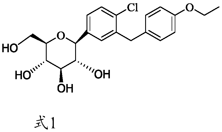 A kind of synthetic method of amorphous glucitol