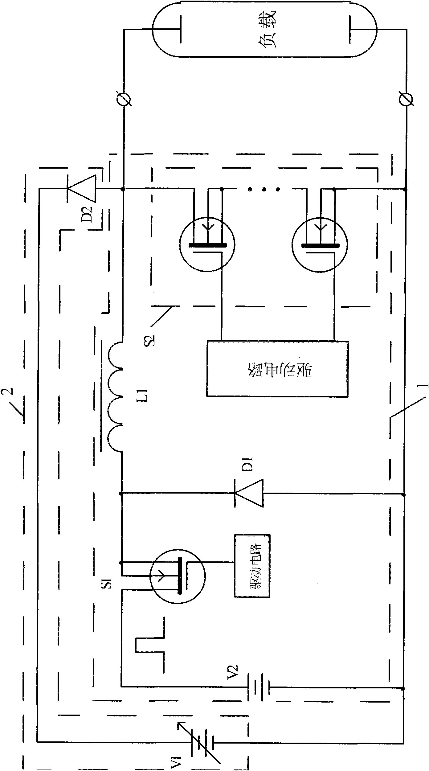 Inductive energy-storage microsecond-grade high-power pulse current source