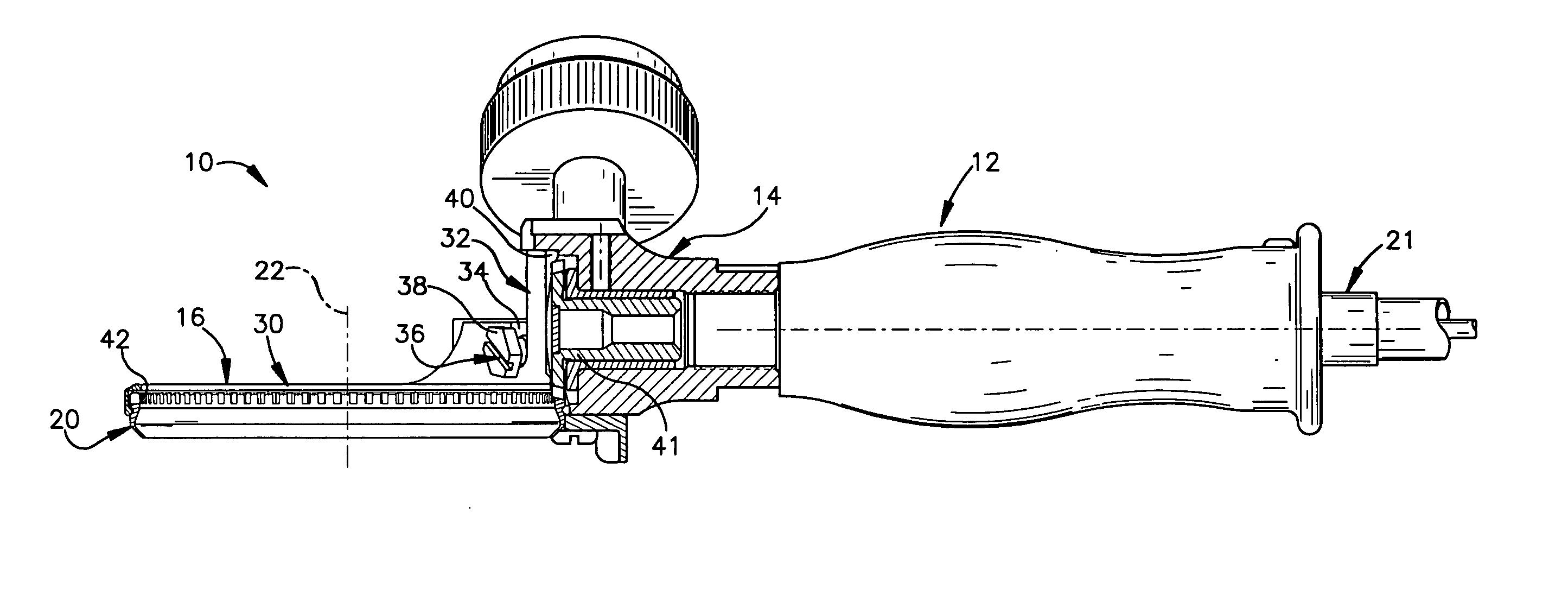 Low friction rotary knife