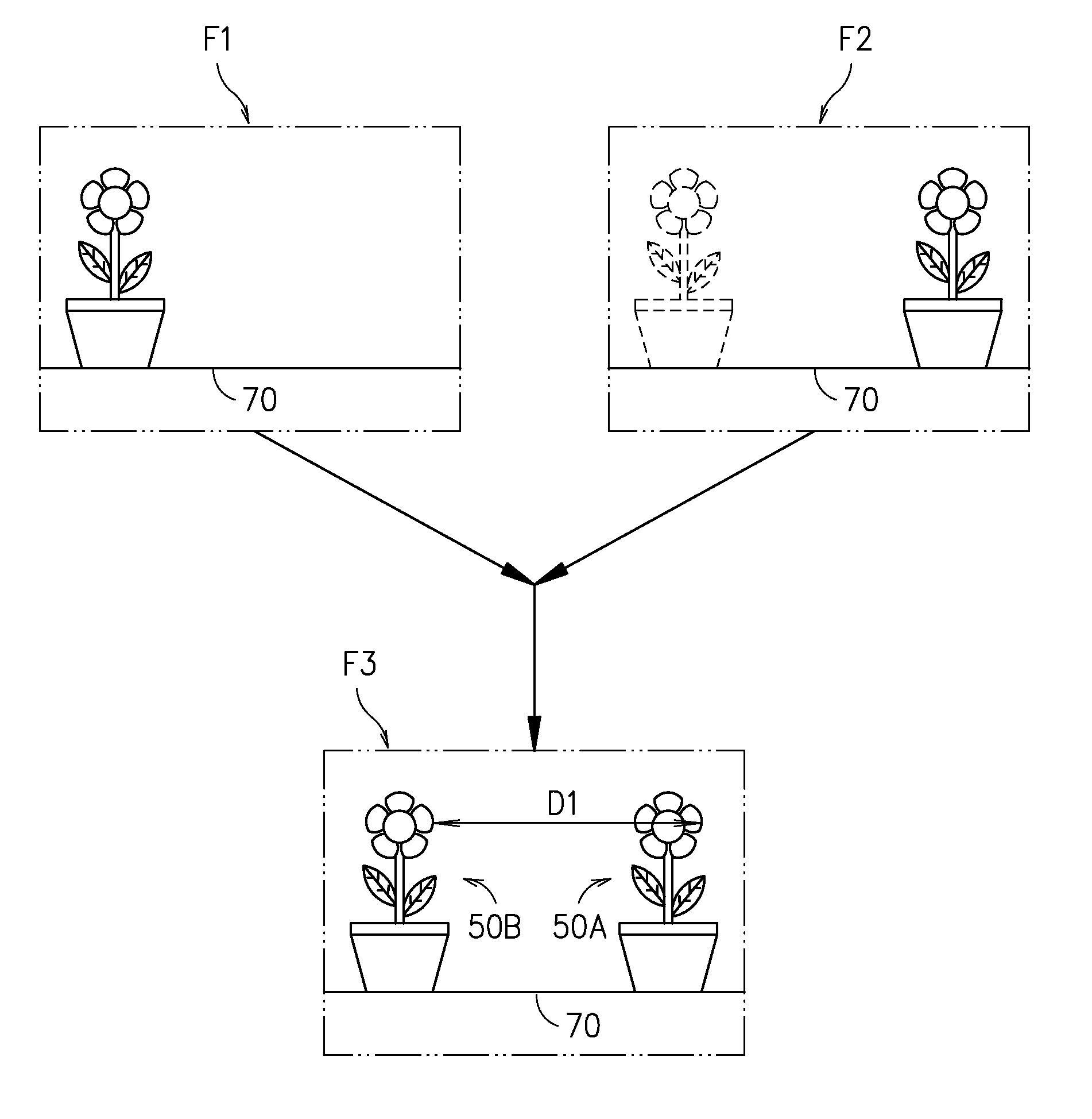 Stereovision system and method for calcualting distance between object and diffractive optical element