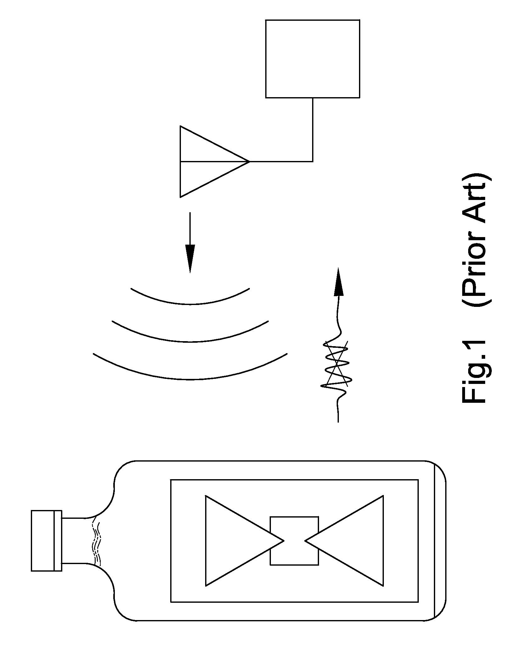 Structure for radio frequency identification and its manufacturing method