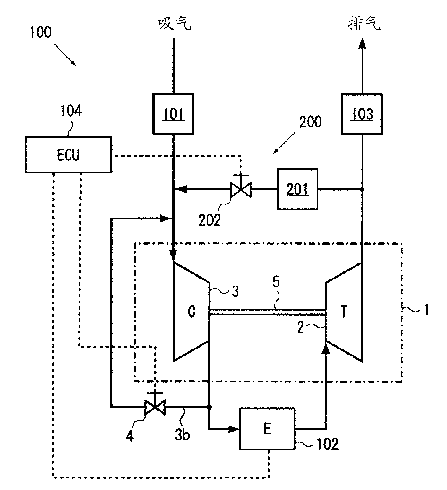 Bypass valve and supercharger